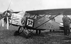 Breda Ba.15S (OK-WAL) s motorem Walter Junior na Challenge 1932
