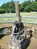 Kašna se sochou nymfy Nereidy a sloupem