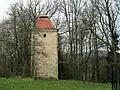 Vodárenská věž z roku 1734 poblíž letohrádku