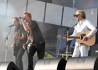 koncert v německém Rostocku, červen 2007