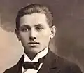 Břetislav Lyčka v době studií