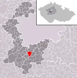 Březová-Oleško na mapě