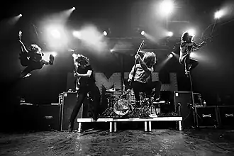 Bring Me The Horizon ve Vídni v roce 2011