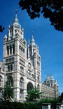 Přírodopisné muzeum v Londýně (1870-80)
