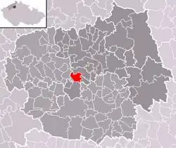 Brňany na mapě