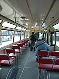 Interiér T 11 zezadu