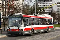Škoda 21Tr č. 3034 Dopravního podniku města Brna
