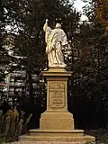 Brno, Bohunice, statuo de Johano Nepomuka, deantaŭe.jpg