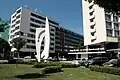 Začátek ulice Mezírka u hotelu Continental