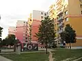 Panelové domy v nové Líšni
