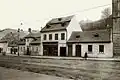Domky naproti nemocnici u sv. Anny (1908)