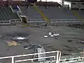 Interiér stadionu s Trabantem