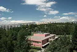 Pohled na severní část Lesné