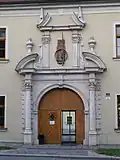 Vstupní brána do historického areálu kláštera