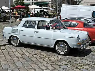 Škoda 1100 MB de Luxe, model 1969