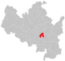 Trnitá na mapě