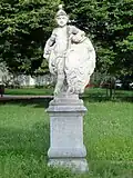 Brno socha před Letohrádkem Mitrovských.jpg