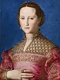 Agnolo Bronzino - Portrét Eleonory z Toleda