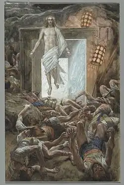 Vzkříšení (La Résurrection), James Tissot, asi 1890, Brooklynské muzeum