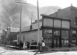 Brunswick Saloon, kolem roku 1900