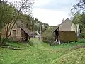Osada Brusné v severní části rezervace