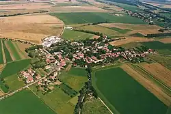 Letecký pohled