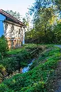 Buškovský mlýn – náhon
