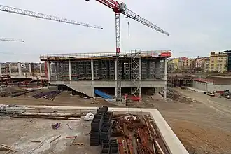 Výstavba stanice v roce 2024