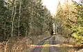 Cesta na okraji rezervace
