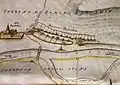 Budatín, vyobrazení z roku 1749