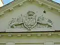 Detail tympanonu