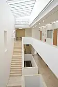 Interiér budovy B2