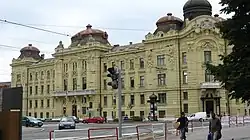 Velitelství 6. armádního sboru v Košicích (dnes sídlo Krajského úřadu Košického kraje)