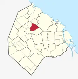 Chacarita na mapě