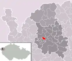 Bukovany na mapě