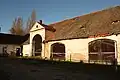 Chlévy v hospodářské části