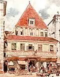 Gotický dům Bummerlhaus ve Štýru, (1871)