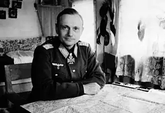 Hermann Balck jako General der Panzertruppe v roce 1943.