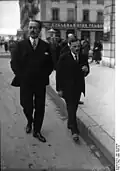 Alexander Skrzyński v popředí
