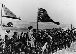 Kozáci pod vlajkou s hákovým křížem ve službách wehrmachtu (1942)
