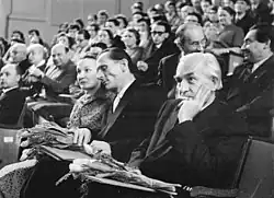 Předávaní Ceny Heinricha Manna, Akademie umění NDR, 1958
