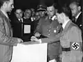 Joseph Gobbels a Volksempfänger (1938)