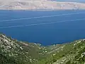 Pohled na Bunici z Velebitu