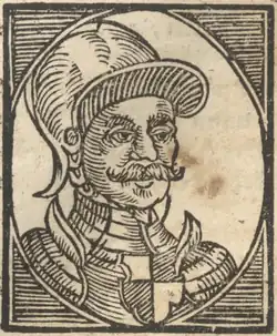 Burjan Voračický z Paběnic (B. Paprockiː Diadochos id est svccessio, 1602)