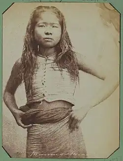 Barmská dívka, John McCosh, 1852