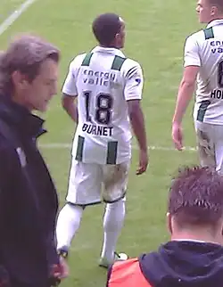 Lorenzo Burnet v dresu celku FC Groningen
