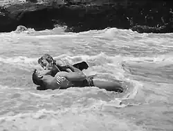 Deborah Kerrová a Burt Lancaster ve filmu