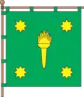 Buštyno – vlajka