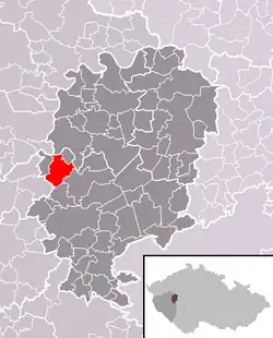 Bušovice na mapě