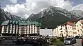 Bușteni a pohoří Bucegi